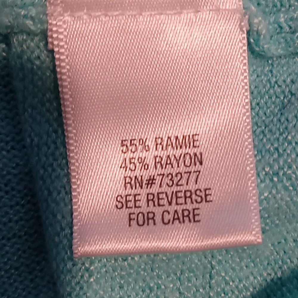 Teal Button-Up Cardigan - Picture 3 of 5